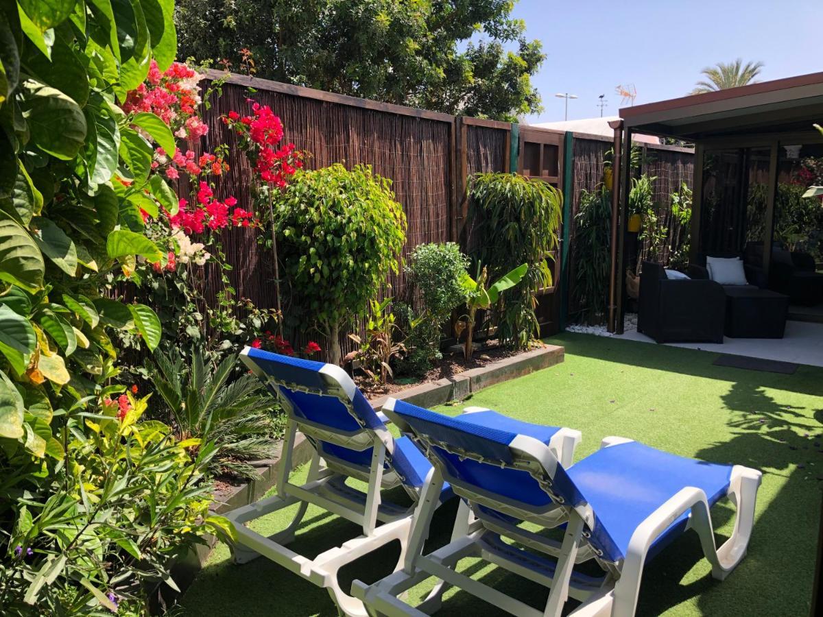 Bungalow Atos With Private Garden Плая дел Инглес Екстериор снимка